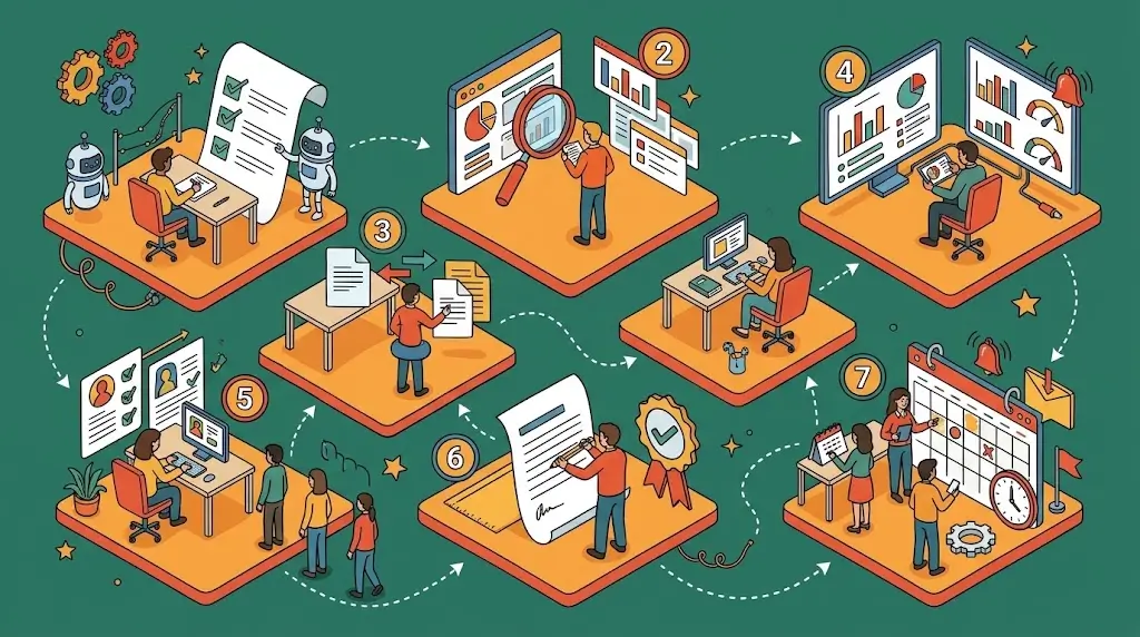 7-day action plan roadmap for AI bias mitigation, from inventory checks and swap tests to policies and review intervals.